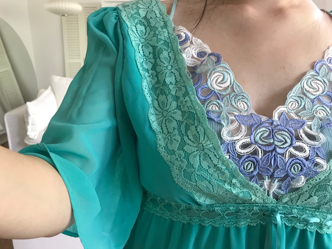 vintage lace blouse 상품이미지8