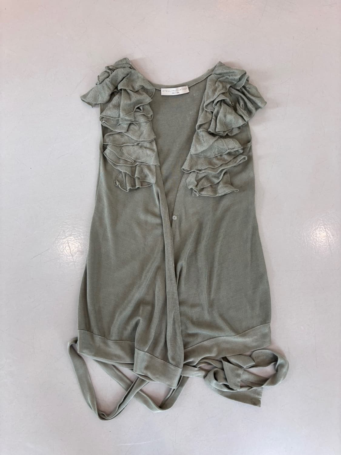 Vintage Stella Mccarteny Silk vest 상품이미지2