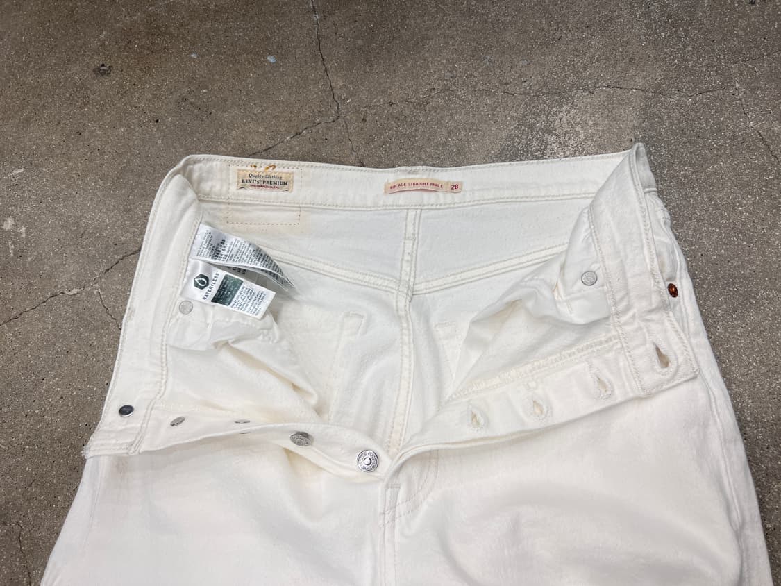 리바이스 립케이지 스트레이트 화이트진 상품이미지10