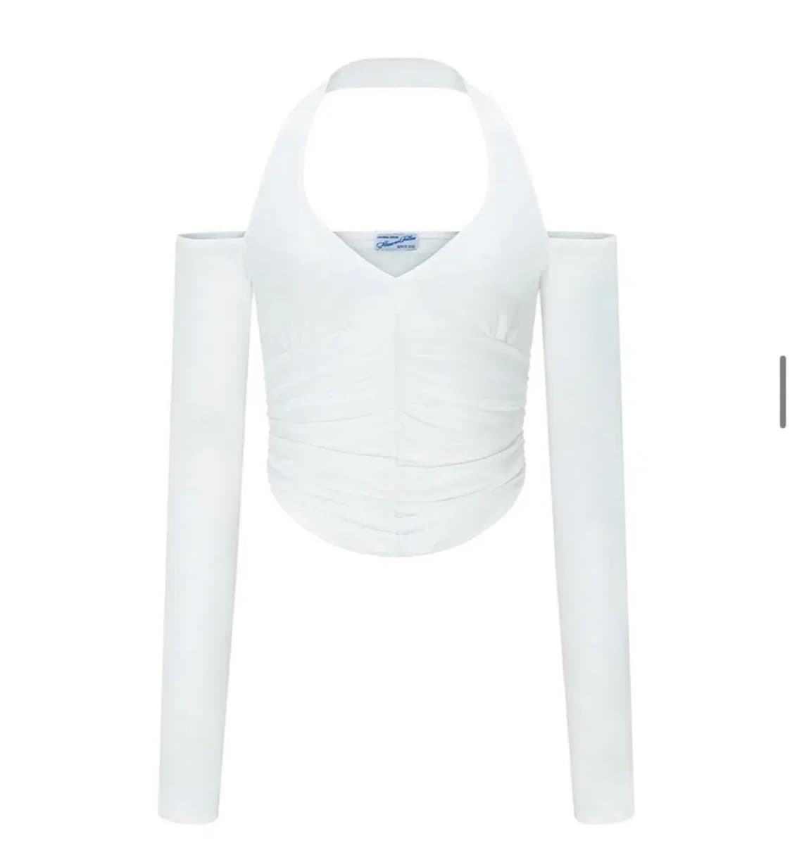 플리즈노팔로우 Riley Mesh Shirring Long Sleeve 상품이미지1