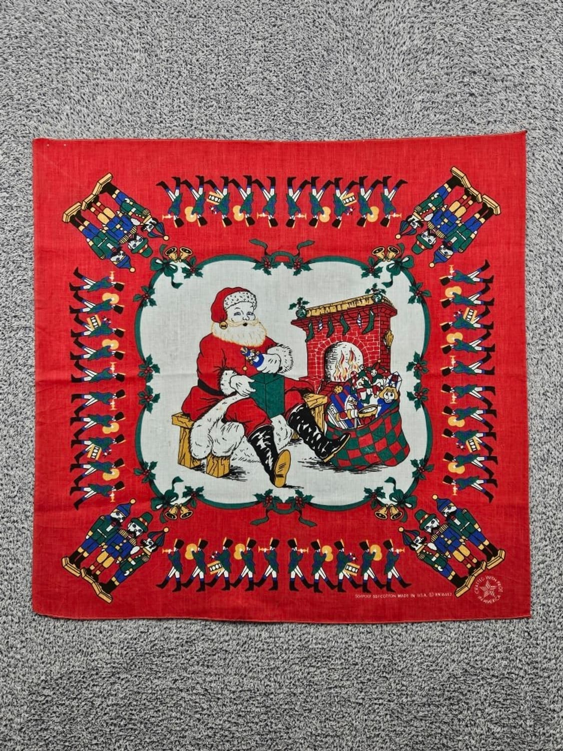 USA 산타클로스 반다나 ( 54X54 ) / 11857 상품이미지1