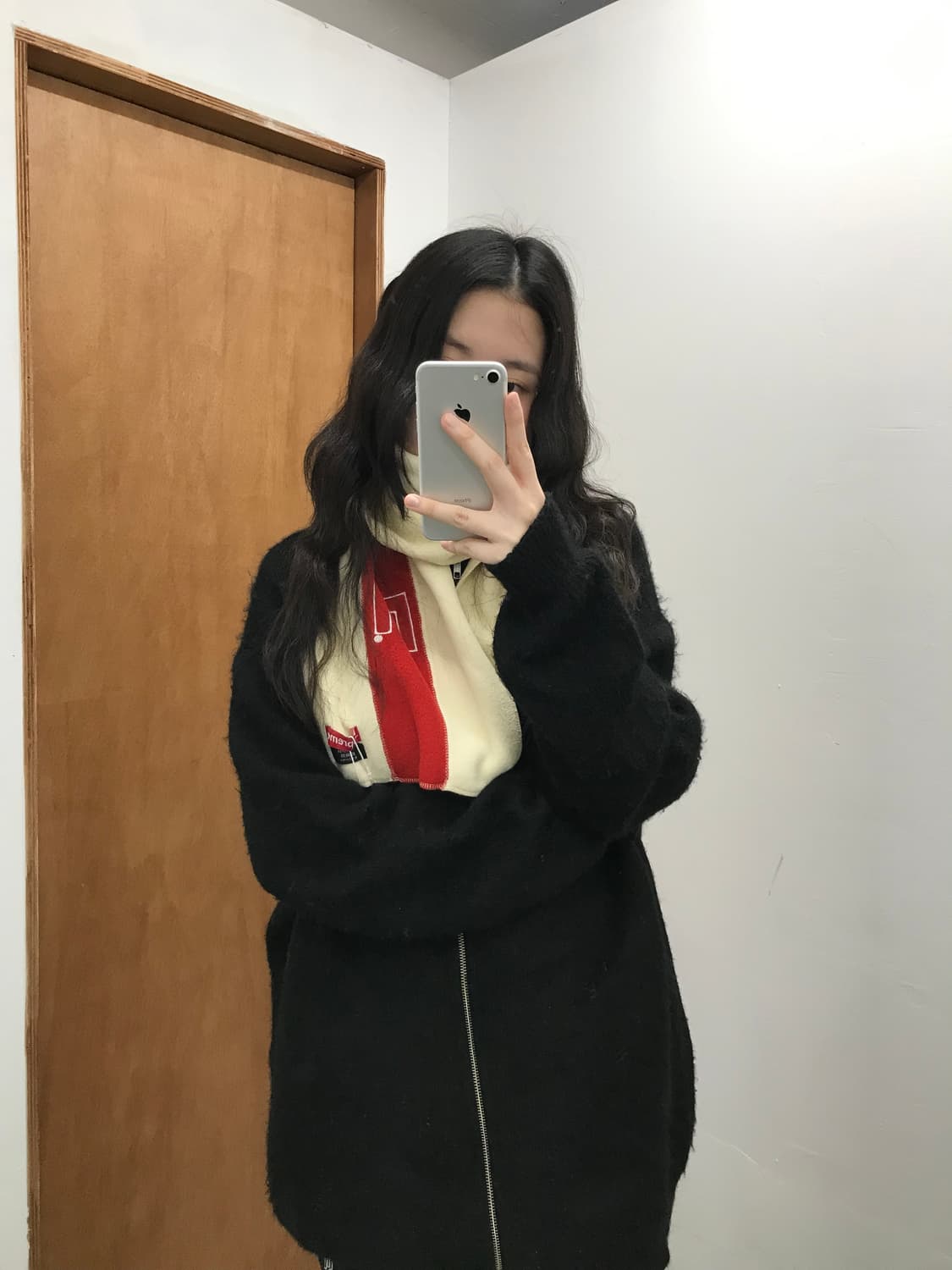 슈프림 Supreme Logo Scarf 상품이미지2