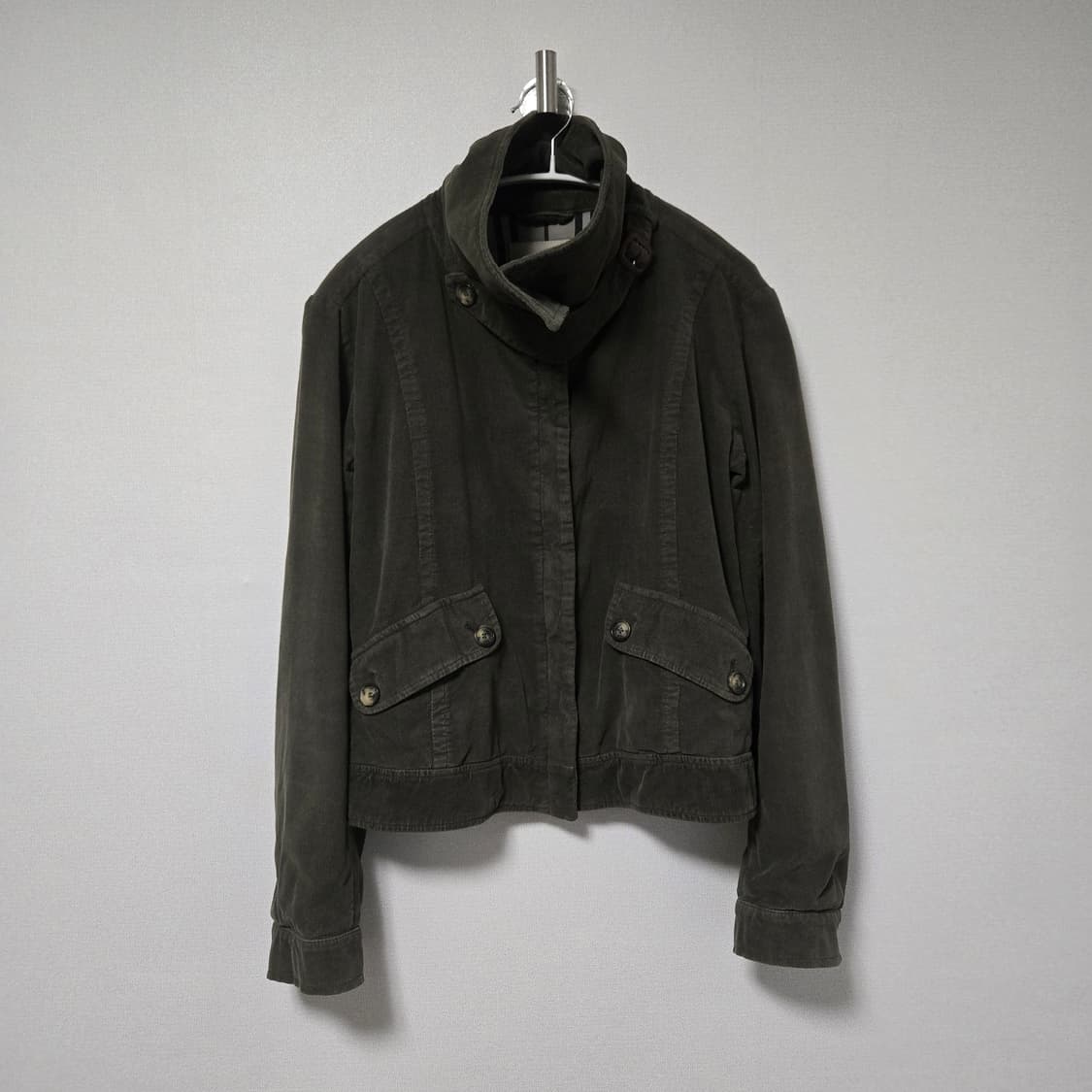 버버리 카키 코듀로이 자켓 / 여성 자켓/ 여자 자켓  상품이미지1