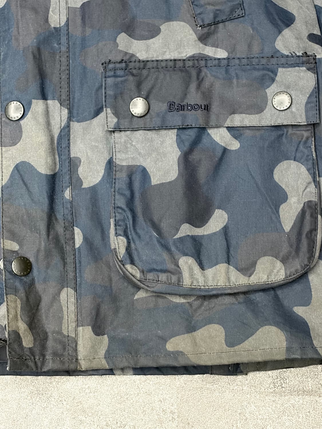 바버 카모플라쥬 왁스 자켓 상품이미지5