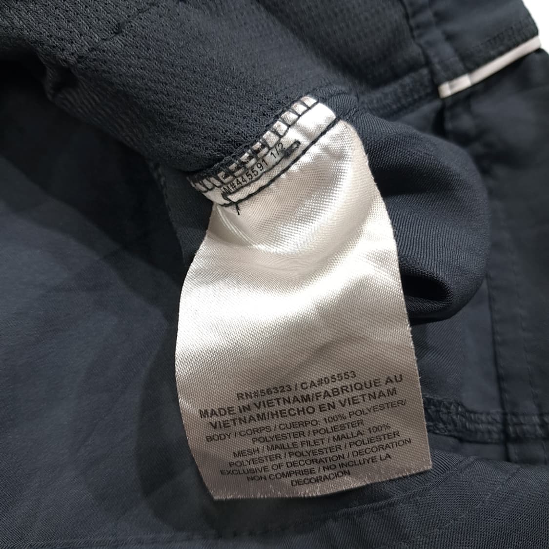 CL842 XL 나이키 드라이핏 파이핑 차콜그레이 바람막이 자켓 상품이미지5