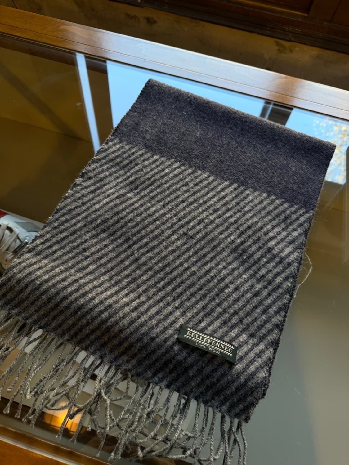 BELLEFENEC 램스울 머플러 상품이미지5