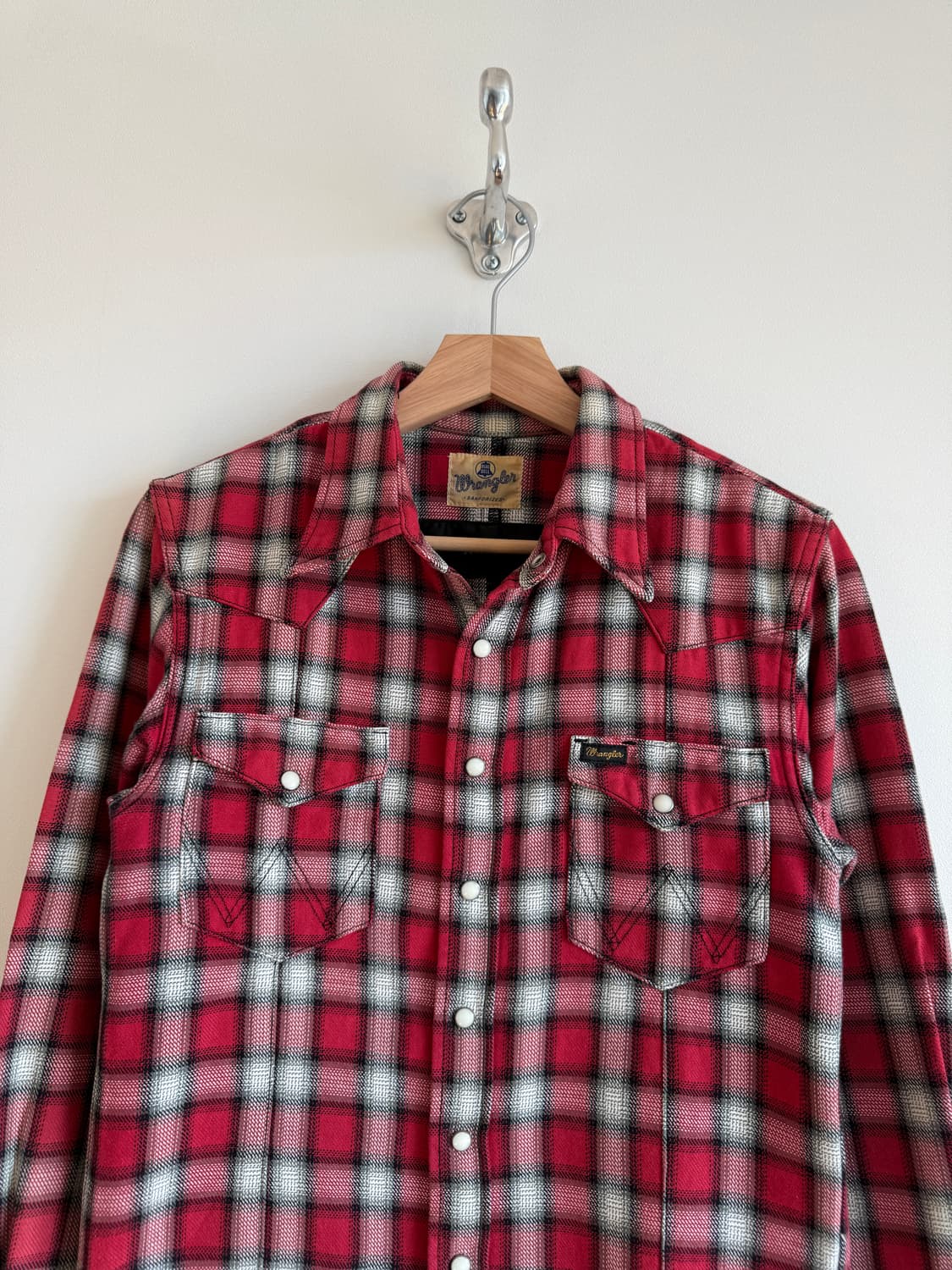 AKM X Wrangler 웨스턴 체크 셔츠 상품이미지2