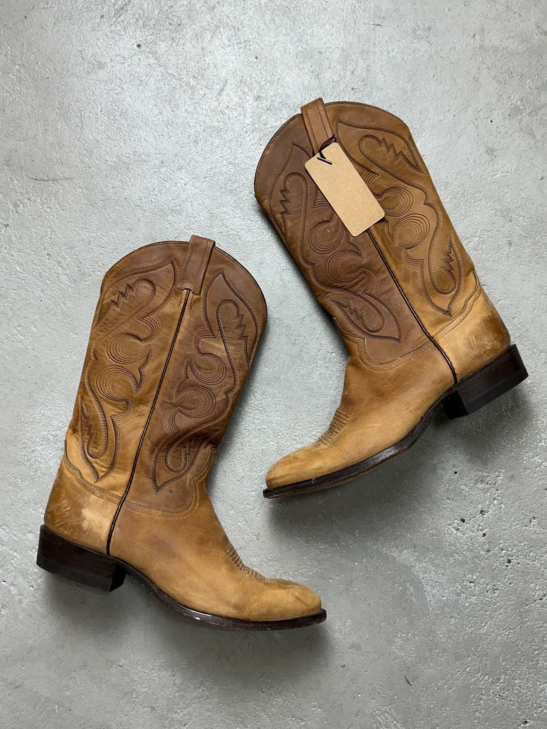 00's OG 토니라마 누벅 웨스턴 부츠 카우보이 부츠 상품이미지1