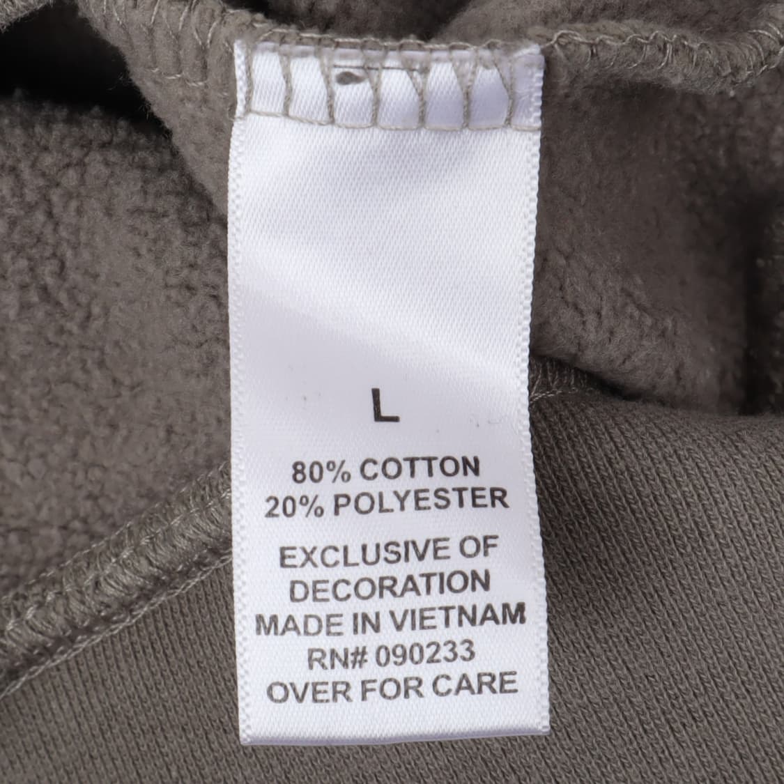 에센셜 카키 엠브로이드 스웻셔츠 상품이미지8