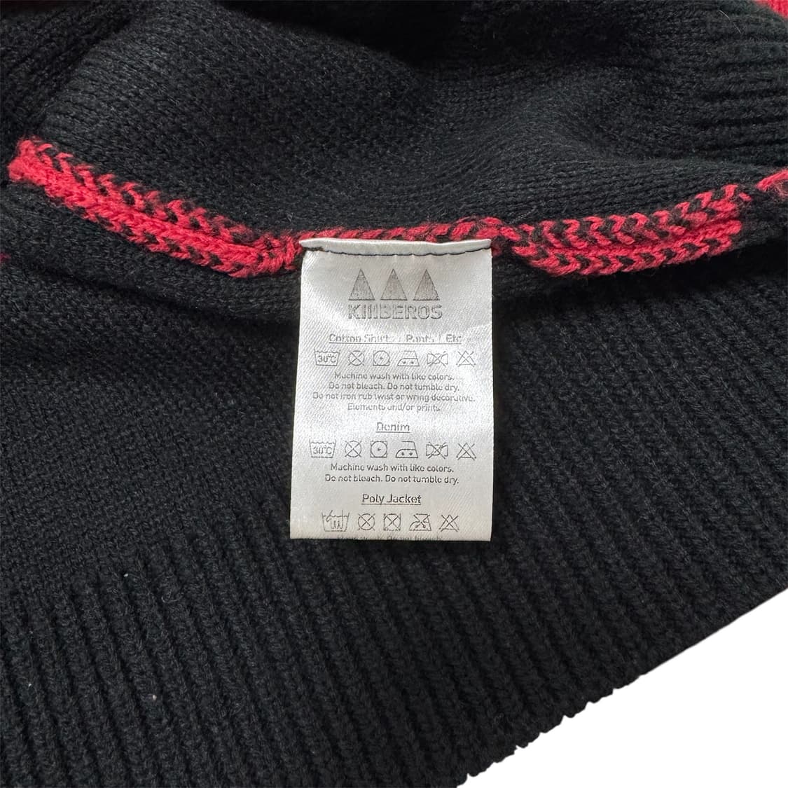 킬베로스 패턴 니트 L 상품이미지4