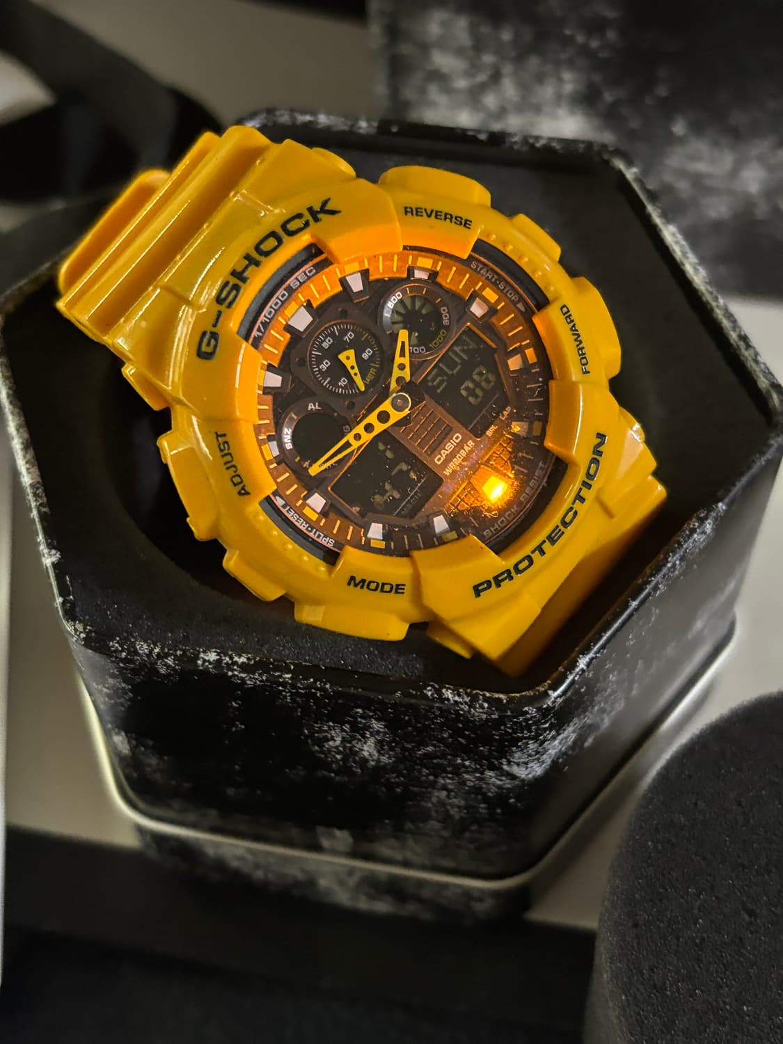 지샥 빅페이스 범블비 GA-100 시계 상품이미지2