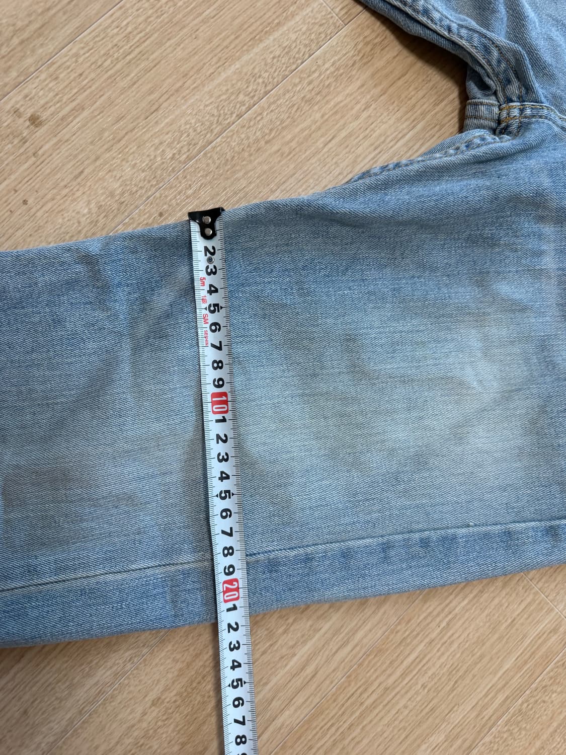 리바이스 505 연청 데님 W30 L32 상품이미지10