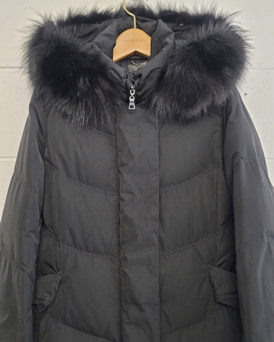 Roem(로엠.여성용) 덕다운 후드 패딩코트자켓(점퍼) 판매 상품이미지3