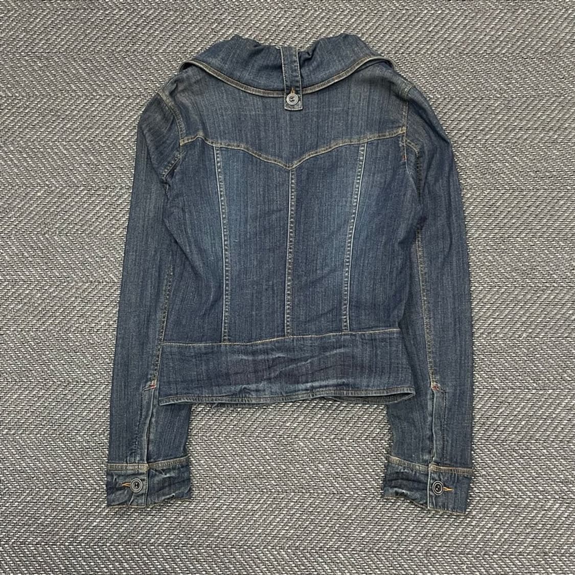 패스원 데님 투포켓 자켓 v0323  상품이미지2