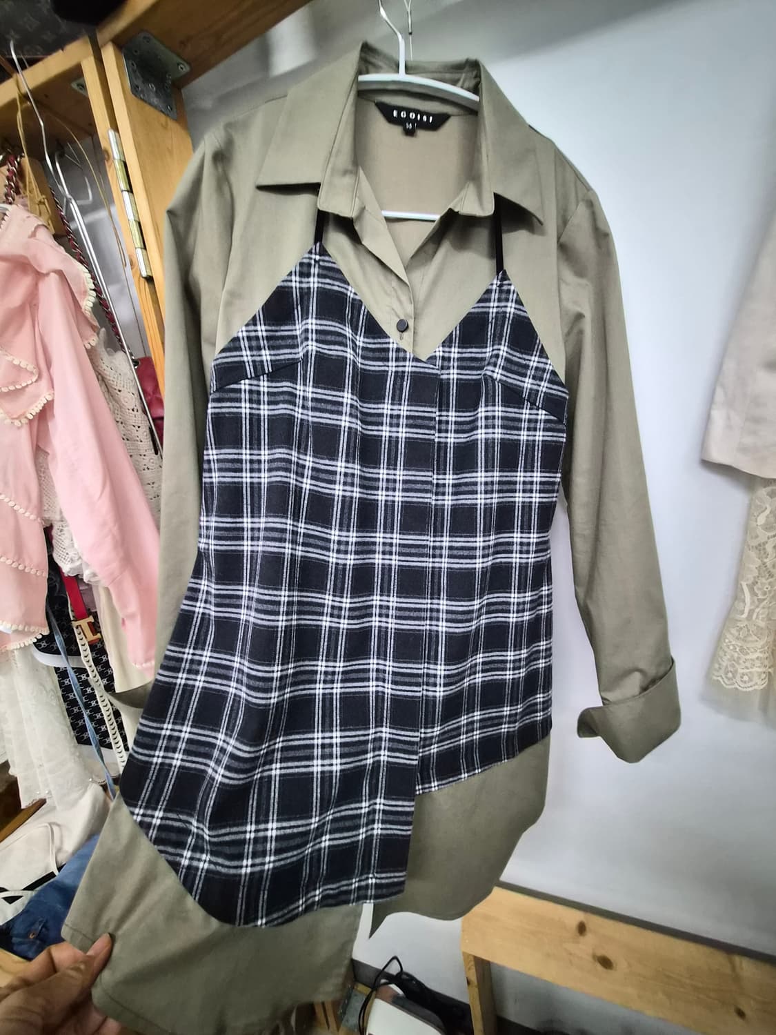 에고이스트 뷔스티에 스판셔츠 상품이미지3