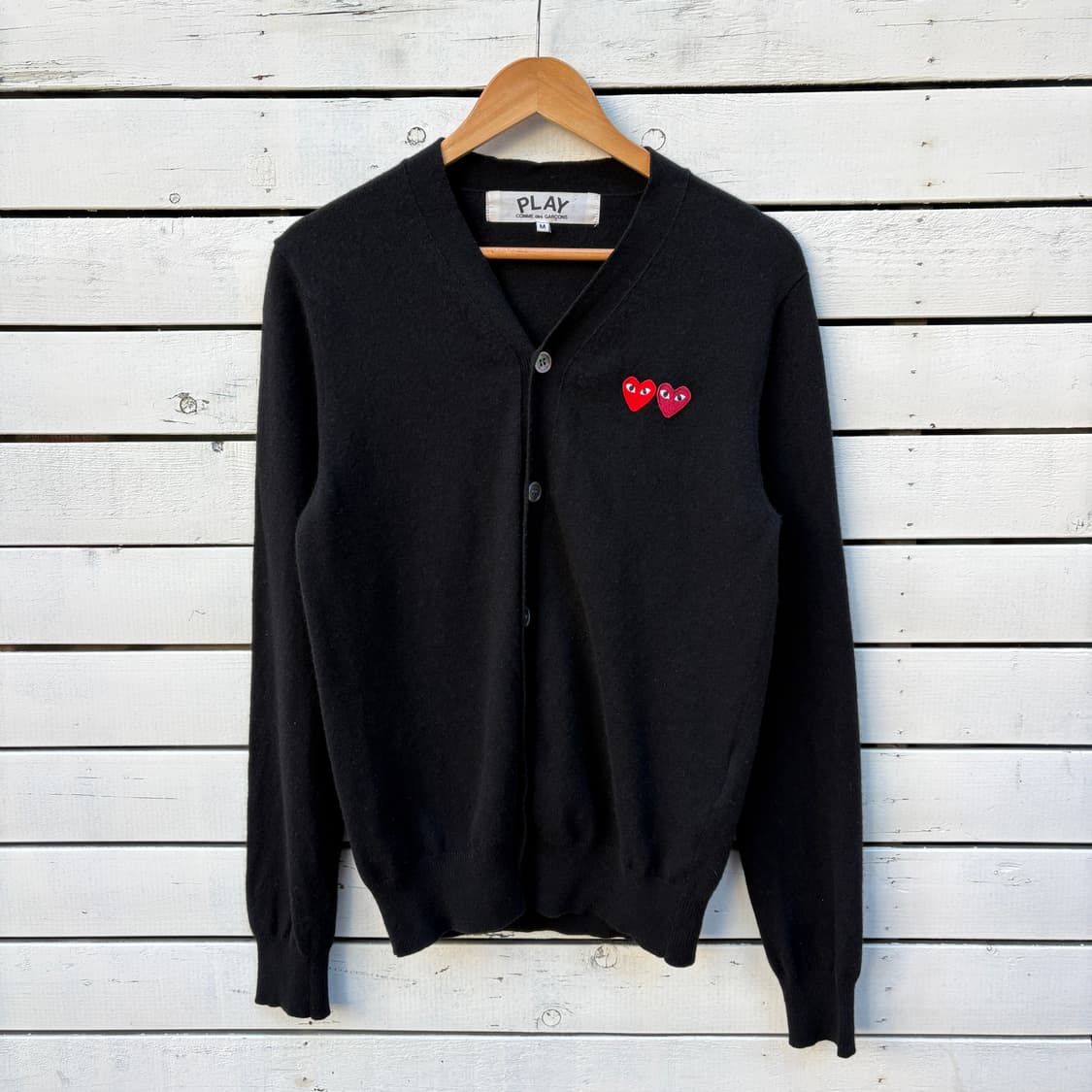 Comme des Garcons 꼼데가르송 울 니트 가디건 상품이미지1