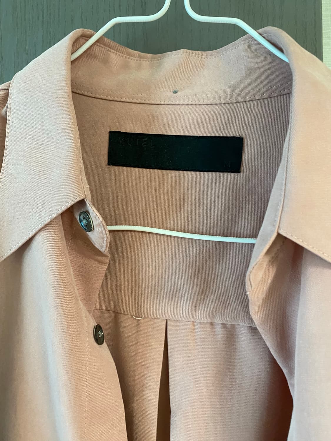 VUIEL 남방 핑크/블루 셔츠 2개 상품이미지2