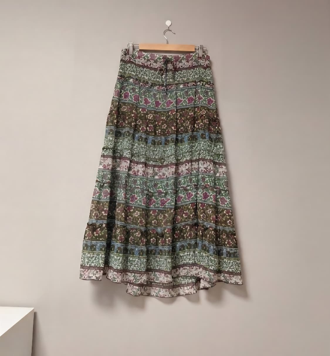 코티지 딥 포레스트 롱 스커트 상품이미지1