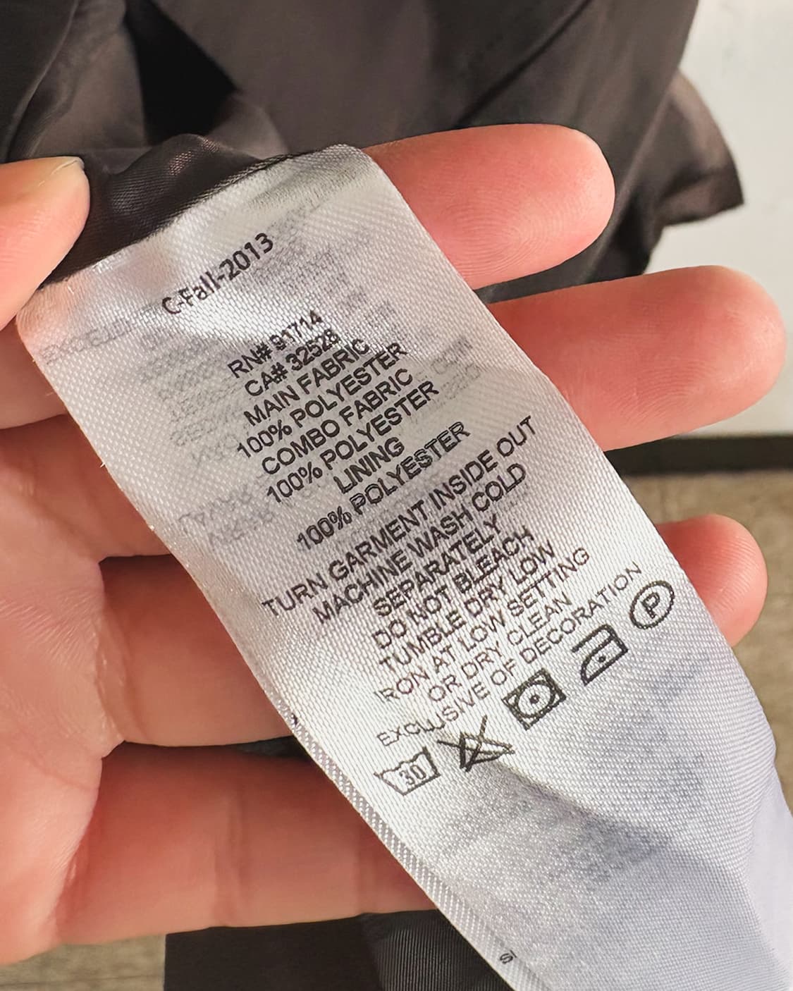 a/x 아르마니 사선지퍼 하이넥 코트 상품이미지10