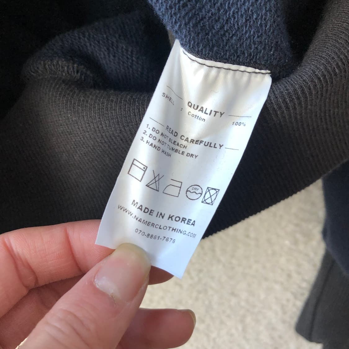 네이머클로딩 후드집업  상품이미지5