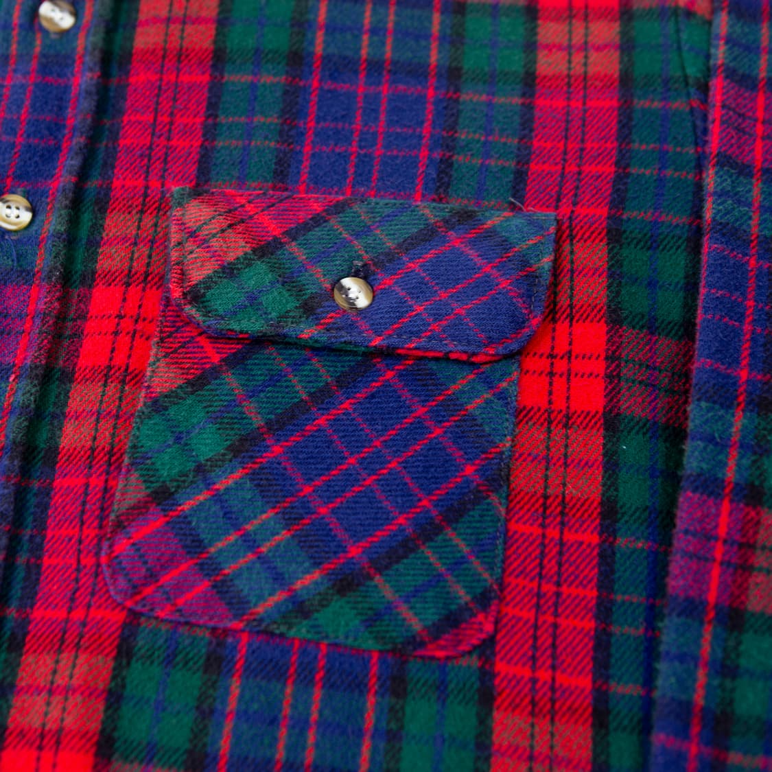 90s Five Brother 플란넬 코튼 워크셔츠 상품이미지3