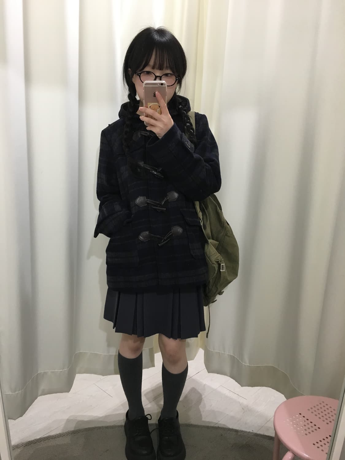 pine pleats skirt 상품이미지2