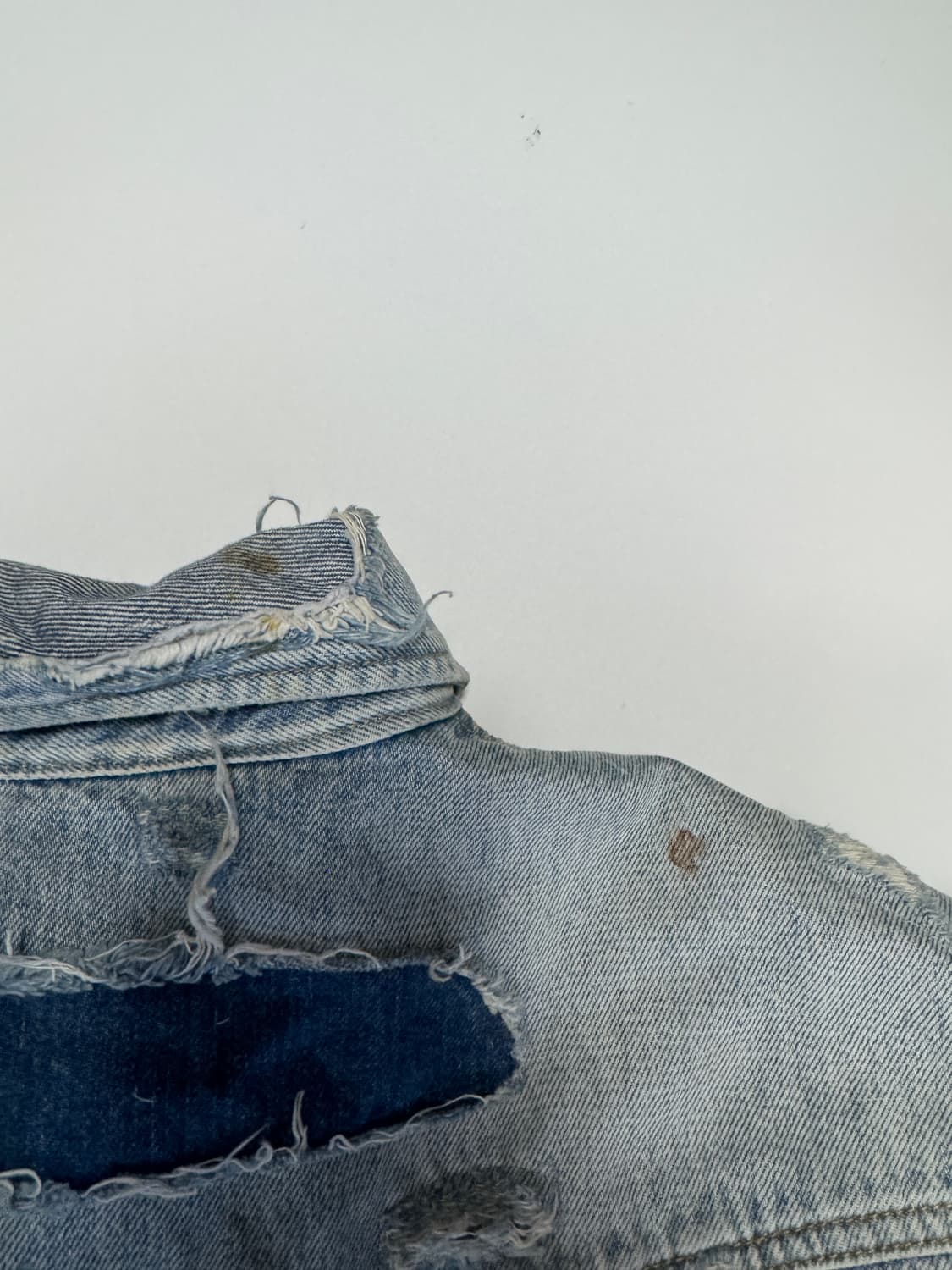 캘빈클라인 CK 빈티지 패치워크 이태리 데님자켓 L 상품이미지6