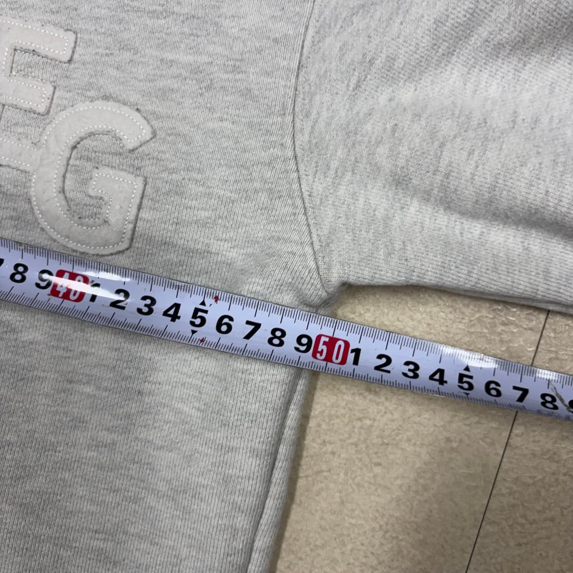 에스피오나지 스몰로고 그레이 후드티 상품이미지5