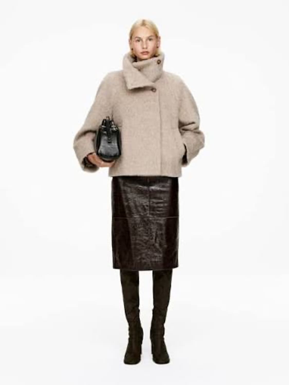 아르켓 울 알파카 자켓 토프컬러 36 상품이미지1