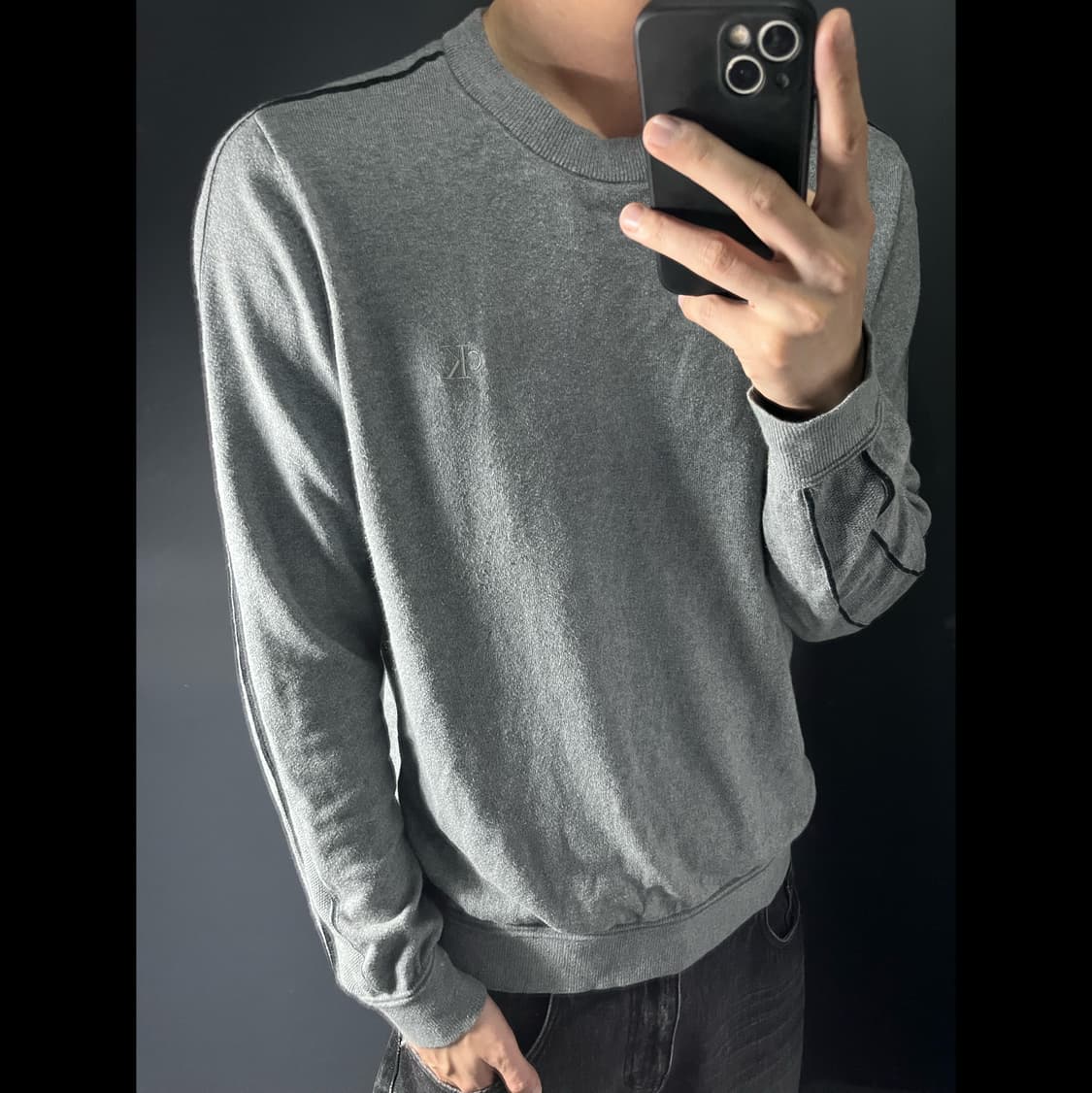 CALVIN KLEIN JEANS 캘빈클라인 캐시미어 니트 상품이미지1