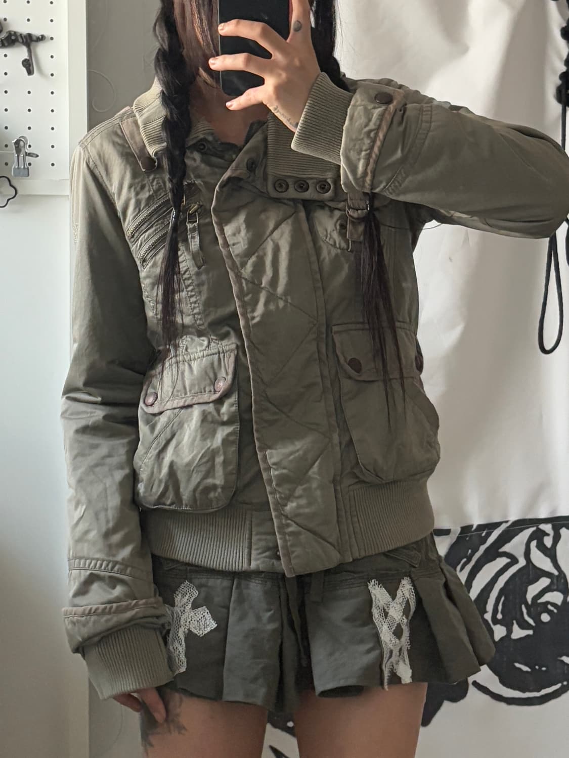 • Bukaru khaki multi-pocket jacket 상품이미지5