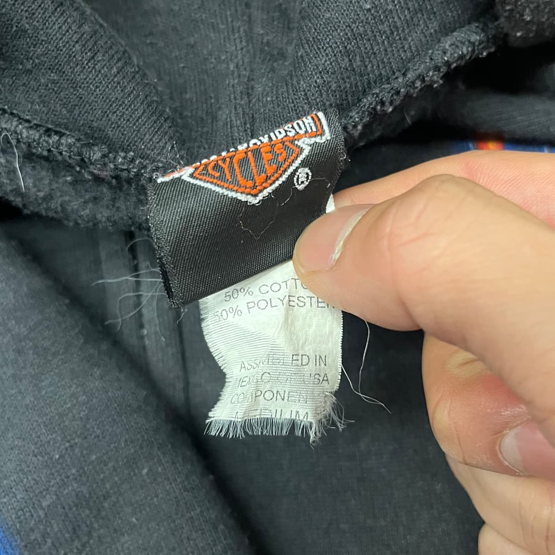 00s 할리데이비슨 플레임 후드 집업 (100) 상품이미지5