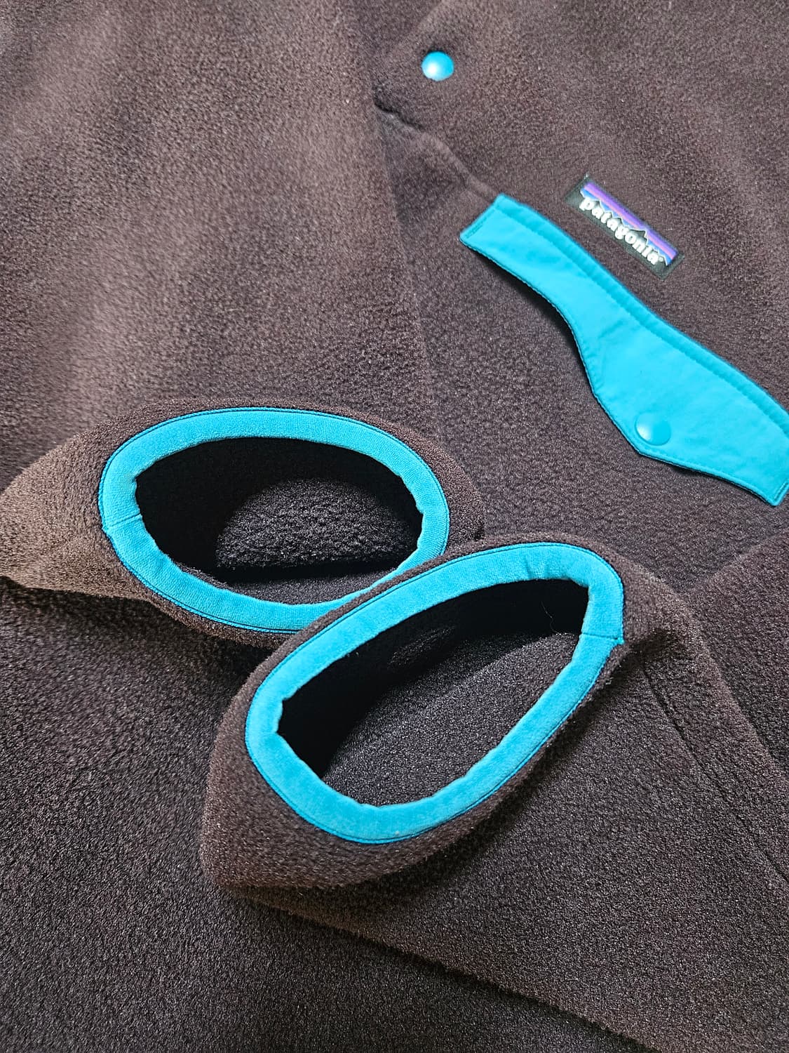 파타고니아 신칠라 헤비웨이트 옵시디안 플럼 L 플리스 후리스 상품이미지3