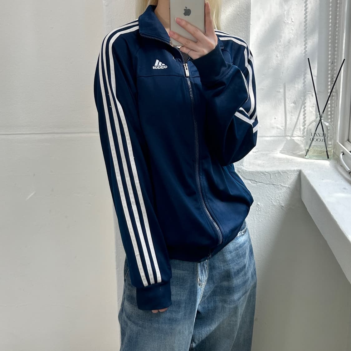 아디다스 삼선 네이비 져지 상품이미지1