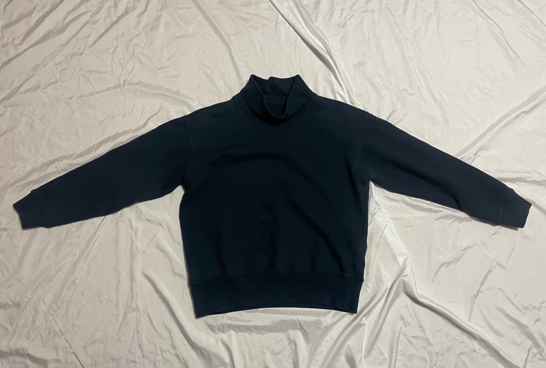 도큐먼트 크리스마스 터틀넥 네이비 상품이미지3