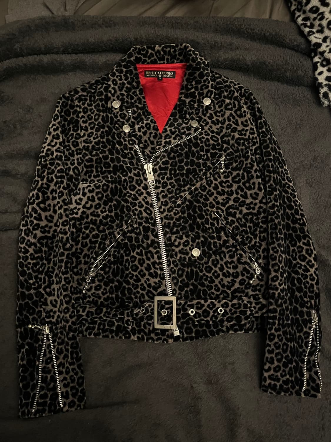 HELLCATPUNKS leopard jacket 상품이미지1