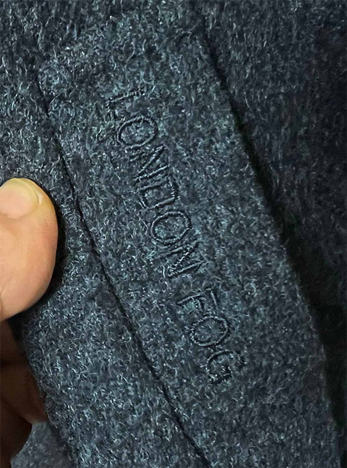 런던포그 남자 모직 하프코트 자켓 오버핏 XL 105  상품이미지4