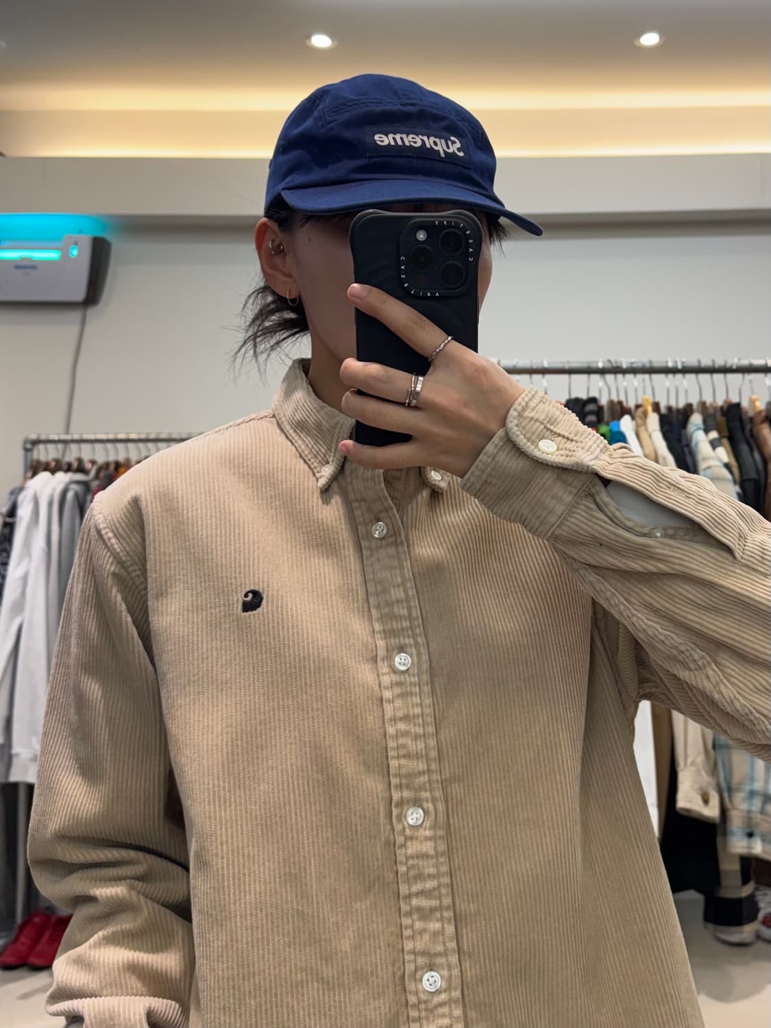 칼하트 wip 매디슨 코듀로이 셔츠 상품이미지6