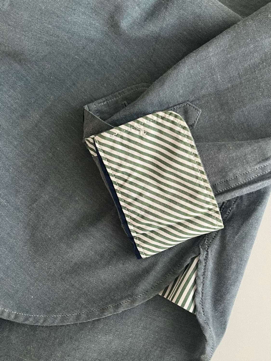 6) 타미힐피거 슬림핏 여성 셔츠 그레이 상품이미지6