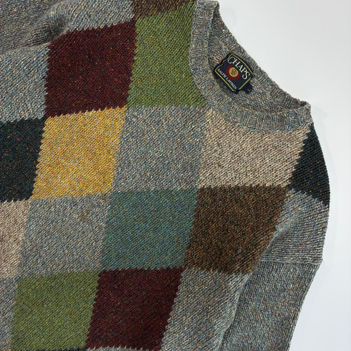 Chaps  챕스 아가일 패턴 울 니트  상품이미지3