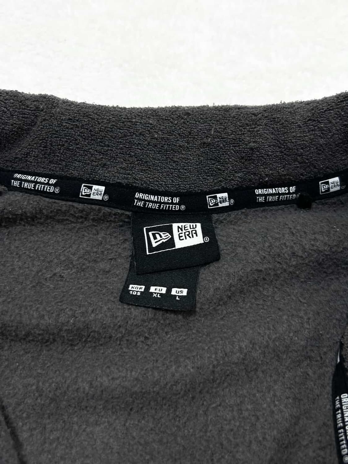 뉴에라 자수로고 차콜 부클집업 상품이미지8