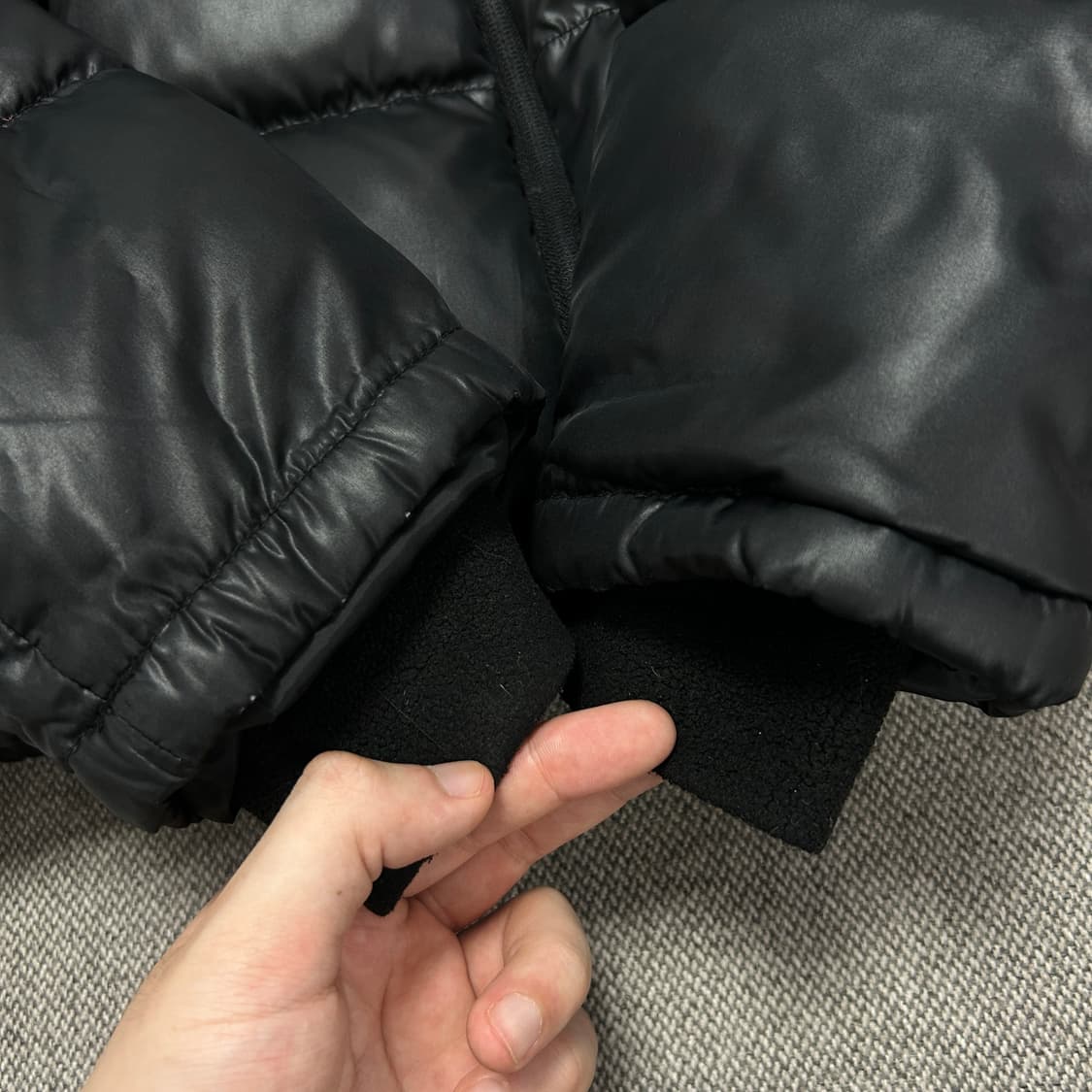 나이키 맨유 올드스쿨 유광 패딩(M) 상품이미지6