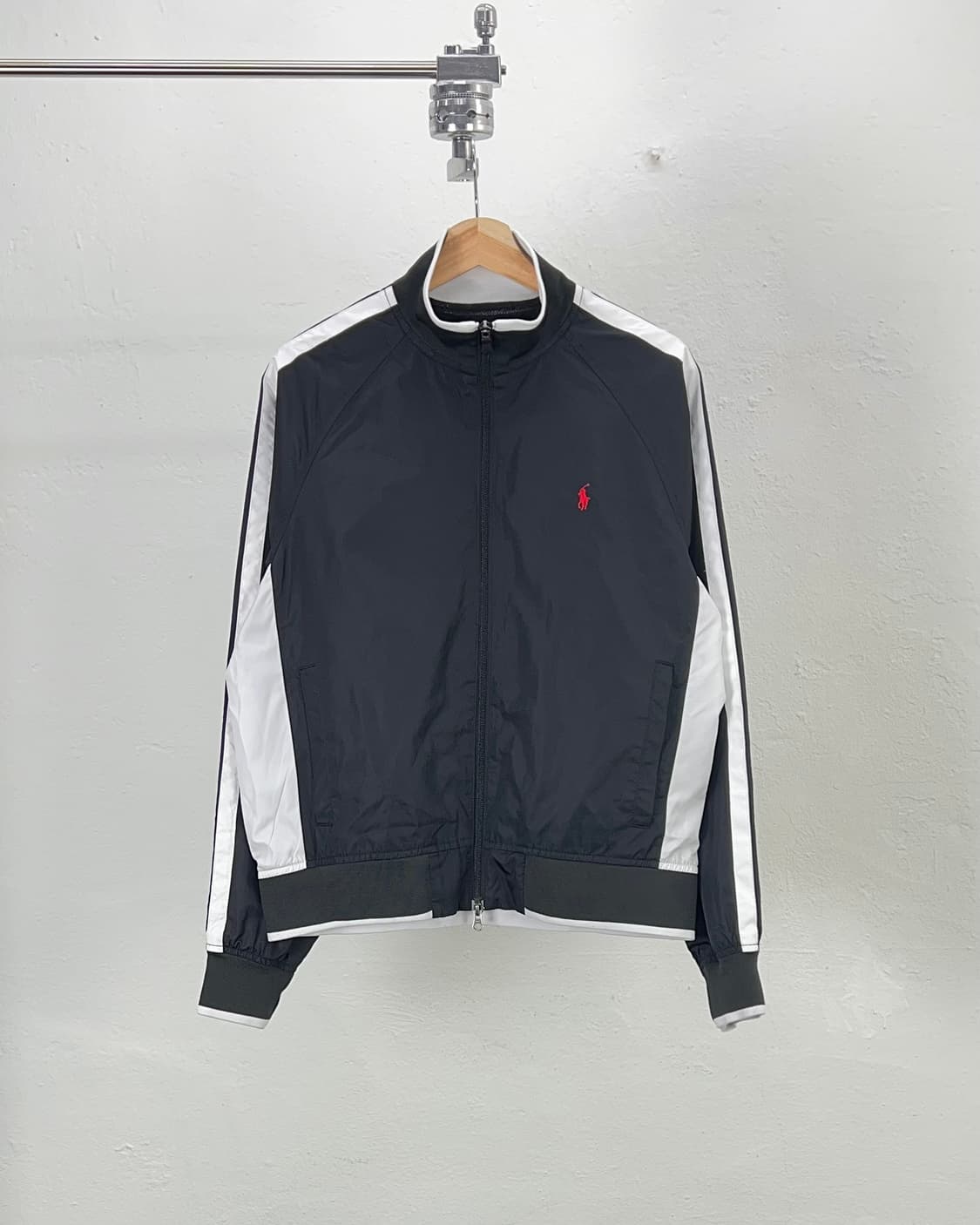 폴로 랄프로렌 사이드 라인 투웨이 레드 포니 풀집업 트랙탑 상품이미지1