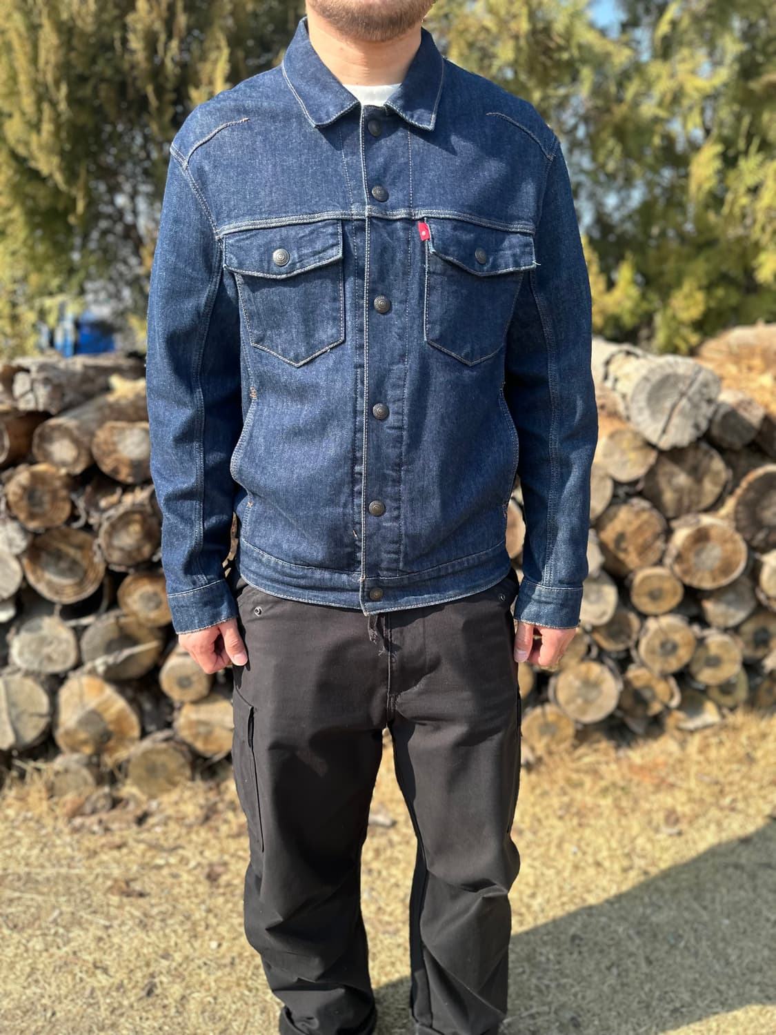 리바이스 엔지니어드 데님 트러커 자켓 상품이미지3