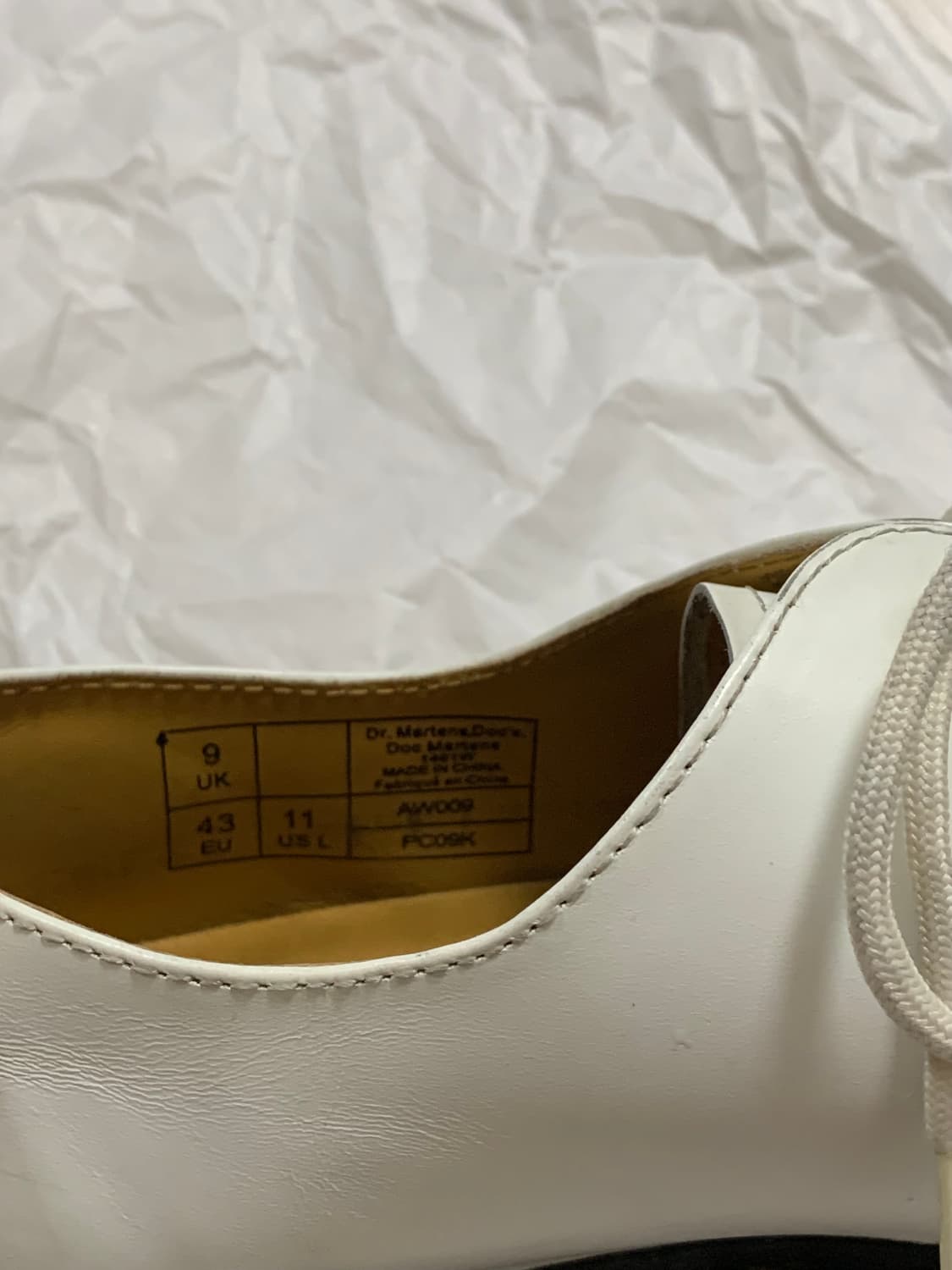 닥터마틴 3홀 uk9  상품이미지3