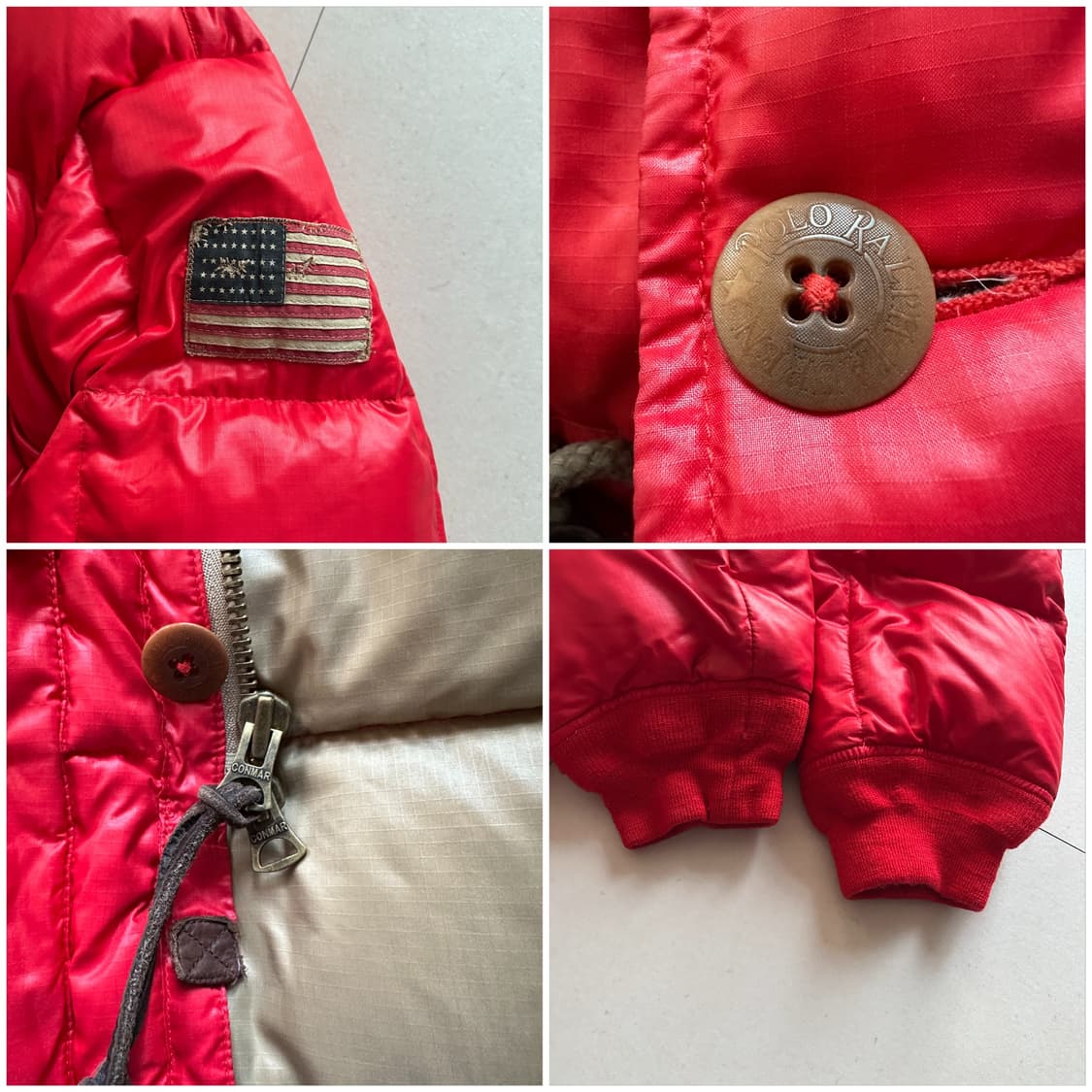 90s 폴로 랄프로렌 레드 유콘 다운 패딩[XL] RLPC & CO 상품이미지6