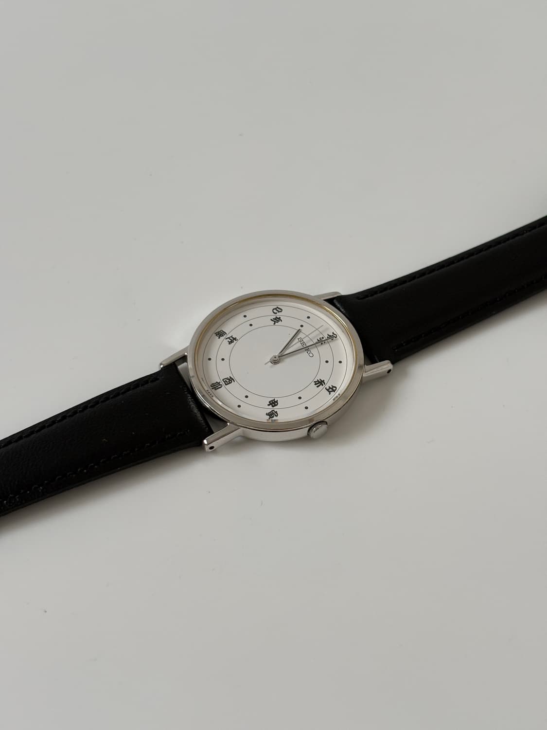 1990s Kanji Zodiac Dial Silver Quartz 상품이미지3