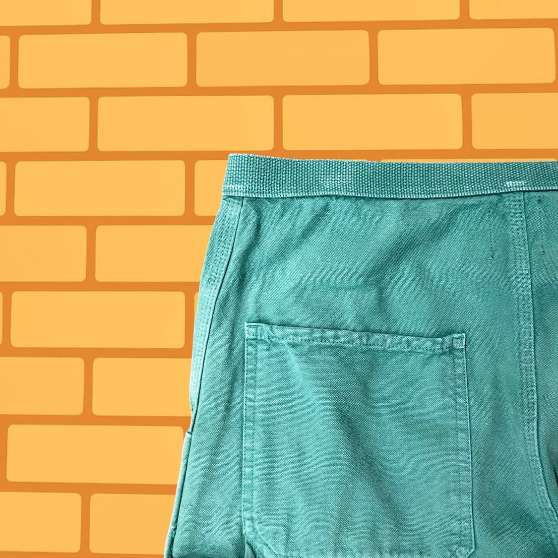 브레인데드 웨이스트 벨크로 카펜터 팬츠 (28~34) 상품이미지4