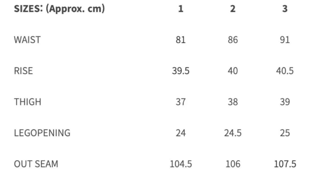[2] 25AW 모이프 와이드 벨티드 6p 데님 청바지 스모키 인디고 상품이미지3