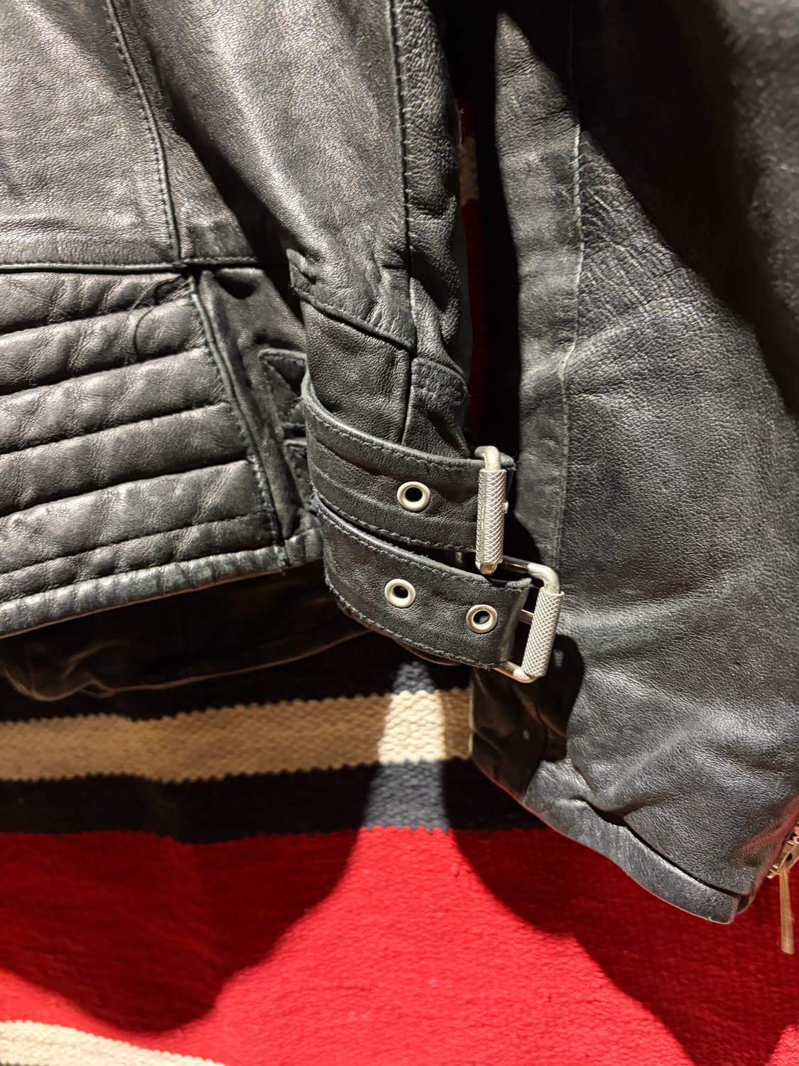 Italy sheep rider jacket / 양가죽 바이커자켓 상품이미지7